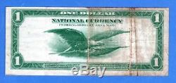 1918 $ 1 Banque Fédérale De Réserve, Monnaie Nationale, Kansas City Mo