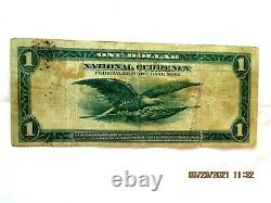 1918 $1 Federal Reserve Bank Note Richmond Fr 715 Monnaie Nationale