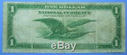 1918 $ 1 Grande Taille Note De La Monnaie Nationale Banque Centrale De Réserve De St. Louis