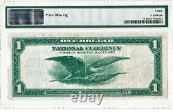 1918 $1 Monnaie Nationale Banque De Réserve Fédérale Note Frbn Dallas Texas Tx (key)
