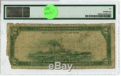 1918 $ 2 Banque De La Réserve Fédérale De Minneapolis Monnaie Nationale Pmg 6 Note Jd547