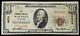 1929 10,00 $ Monnaie Nationale De L'ancienne Banque Nationale De Waupaca, Wisconsin