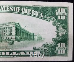 1929 10,00 $ Monnaie Nationale De La Première Banque Nationale D'appleton, Wi