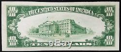 1929 10,00 $ Monnaie Nationale De La Première Banque Nationale D'appleton, Wi