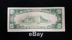 1929 10,00 $ Monnaie Nationale Type 1 Bishop First National Bank Of Honolulu