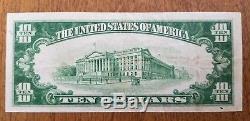 1929 10 $ Boatmen's National Bank - Billet De Billet De Banque De St. Louis