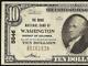 1929 $ 10 Dollar Bill Riggs National Bank Washington Dc Note Devise Billets