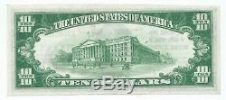 1929 $ 10 Dollars Us West Union Oh Billet De Monnaie Nationale Du Comté De Adams, Ch.