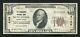 1929 10 $ Duncannon Banque Nationale Duncannon, Pa Monnaie Nationale Ch. # 4142