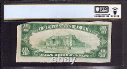 1929 $10 Gasden National Bank Note Devise Alabama Découverte Denom Pcgs Vf 30