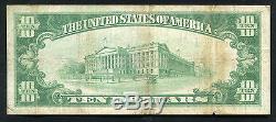 1929 10 $ La Première Banque Nationale Du Piémont, Al Monnaie Nationale Ch. # 7464