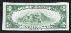 1929 10 $ La première Banque nationale de Hawley, Pa Monnaie nationale Ch. #6445 Au