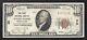 1929 10 $ La Première Banque Nationale De Wilkes-barre, Pa Monnaie Nationale Ch. #30
