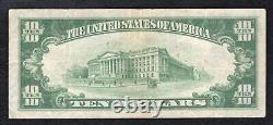1929 10 $ La première banque nationale de Wilkes-Barre, Pa Monnaie nationale Ch. #30