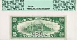1929 $ 10 Minneapolis Minnesota Federal Reserve Bank Note Brown Monnaie Nationale