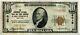 1929 10 $ Monnaie Nationale Note 6019 Larchmont Bank Trust New York Lf304
