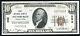 1929 10 $ Première Banque Nationale À Pittsburgh, Pa Monnaie Nationale Ch. # 252