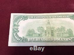 1929 100 $ Banque Fédérale De La Réserve Fédérale De Chicago IL Off Centre Nr