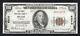 1929 100 $ La Première Banque Nationale De Miami, Floride, Devise Nationale Ch. #6370