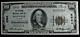 1929 100 $ Monnaie Nationale Note Almost Unc (banque Nationale Danville, Il) # 2584