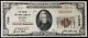 1929 20,00 $ Monnaie Nationale De L'union National Bank D'elgin, Illinois