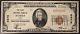 1929 20,00 $ Monnaie Nationale, De La Première Banque Nationale De Remsen, Iowa