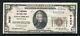 1929 20 $ Banque Nationale De Stroudsburg Stroudsburg, Pa Monnaie Nationale Ch. Numéro 3632