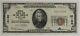 1929 20 $ Banque Nationale Note Devise Dallas Texas Choix Vf Very Fine (825a)