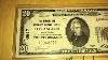 1929 20 Dollar Bill Monnaie Nationale Les Agriculteurs Et Les Marchands Banque Nationale De Los Angeles 1929