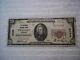 1929 $20 Escanaba Michigan Mi Monnaie Nationale T1 # 8496 Escanaba Natl Bank #