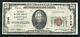 1929 20 $ La First National Bank De Janesville, Wi Monnaie Nationale Ch. # 2748