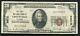 1929 20 $ La Première Banque Nationale De Greenville, Al Monnaie Nationale Ch. # 5572