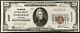 1929 20 $ Monnaie Nationale, La Banque Nationale Américaine De Marshfield, Wi