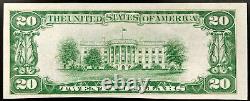 1929 20 $ Monnaie Nationale, La Banque Nationale Américaine De Marshfield, Wi