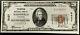 1929 20 $ Monnaie Nationale, La Banque Nationale Américaine De Marshfield, Wi! Aiguë