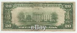 1929 $ 20 Monnaie Nationale Note 9406 Gardner Illinois First Bank Low Ba392