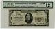 1929 20 $ Note Monnaie Nationale Pmg 12 Fin 1069 Bank Washington Dc Bg110