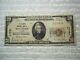1929 20 $ Rockford Illinois Il Monnaie Nationale T1 # 11731 Sécurité Natl Bank #
