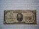 1929 20 $ Stanton Nebraska Ne Monnaie Nationale T1 # 7836 Stanton Banque Nationale #