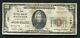 1929 20 $ Tyii La 1ère Banque Nationale De Westfield, Ma Monnaie Nationale Ch. N°190