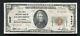 1929 20 $ Tyii Première Banque Nationale De Claremont, Ca Monnaie Nationale Ch. # 9467