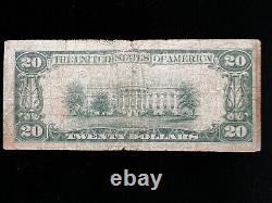 1929 20 $ Vingt Dollars Portland Ou Note De La Banque Nationale Devise (ch. 4514)