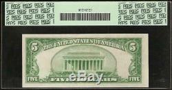 1929 5 $ Dollar Bill Bank Kansas Réserve Fédérale Note Monnaie Nationale Gpc 64