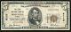 1929 $ 5 La Première Banque Nationale De Marianna, Fl National Currency Ch. # 6110