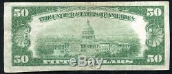 1929 50 $ Banque Nationale D'omaha Omaha, Ne, Monnaie Nationale, Ch. # 1633