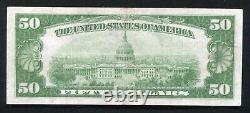 1929 50 $ Banque nationale commerciale à Shreveport, La Devise nationale Ch #13648