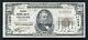 1929 50 $ Échange Banque Nationale D'ardmore, Ok Monnaie Nationale Ch. #11093