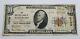 1929 Banque Nationale De Waterloo Iowa 10 $ Billet Monnaie Nationale #13702 T2