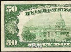 1929 Billet De 50 Dollars Peoria Illinois Banque Nationale Billet De Monnaie En Papier