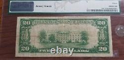 1929 First National Bank Of Coon Rapids Iowa $20 Note National Currency #5514